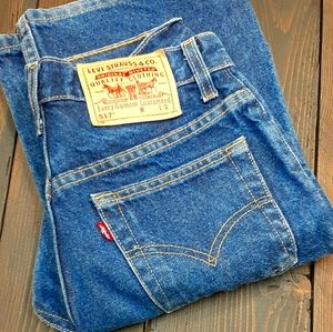 Levi's 517 bootcut slim fit ( made in usa )